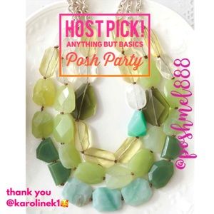 Stella & Dot✨RARE✨Artemis Stone ‘Colors of the Sea’ Statement Necklace
